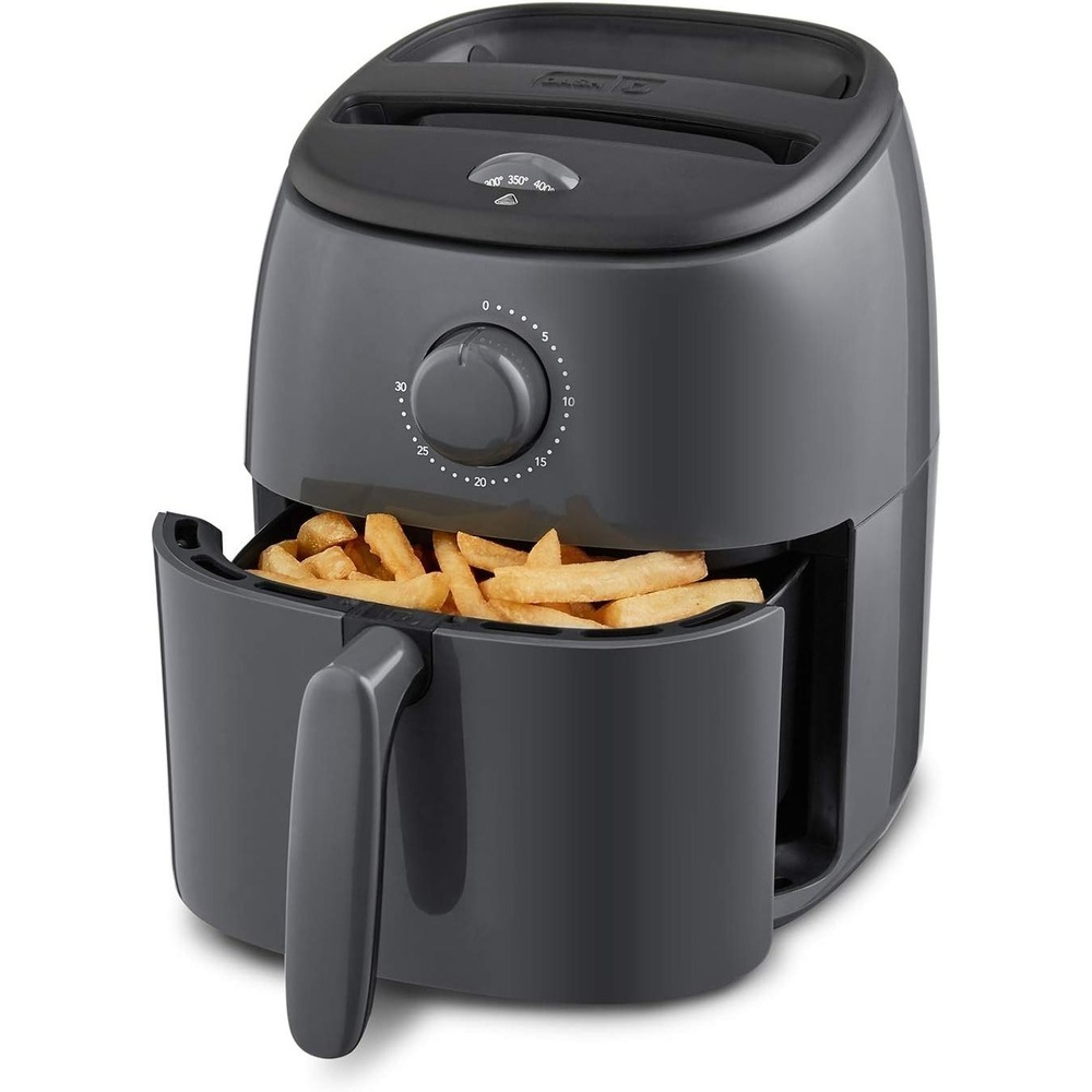 NEW - DASH Tasti-Crisp™ Electric Air Fryer Oven, 2.6 Qt., Grey‎ – SHIPS NEXT DAY